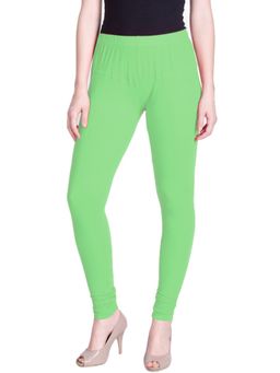 Lyra - Pista Green Churidar Leggings