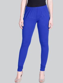 Lyra - Ink Blue Churidar Leggings