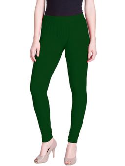 Lyra - Fourleaf Green Churidar Leggings