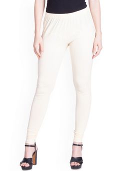 Lyra - Cream Churidar Leggings