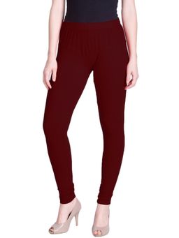 Lyra - Maroon Churidar Leggings