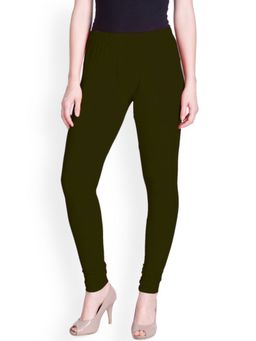 Lyra - Olive Churidar Leggings