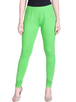 Lyra - Lime Churidar Leggings