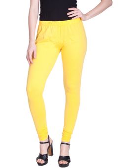 Lyra - Lemon Churidar Leggings