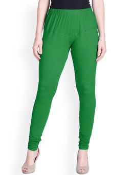 Lyra - Forest Green Churidar Leggings