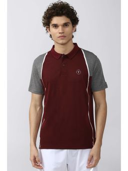 Van Heusen - Maroon T Shirt