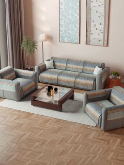 Kuber Industries - Grey Sofa cover (Pack of 16)