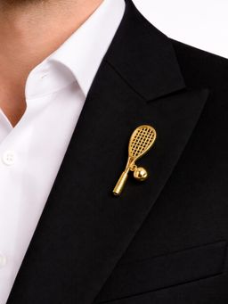 House of Pehr - Gold Plated Squash Brooch