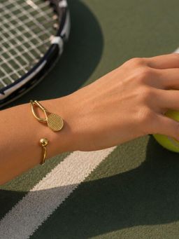 House of Pehr - Unisex Gold Plated Tennis Bracelet