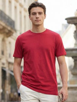 Bewakoof - Men's Red T-shirt