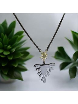 Dkane Designs - Women Black Solar Flare Necklace