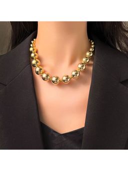 Dkane Designs - Women Orb Gold Necklace