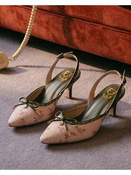 Fizzy Goblet - Women Audrey Multi Colour Mule Heels