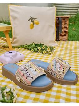 Fizzy Goblet - Women Making Waves Multicolor Bomba Sliders