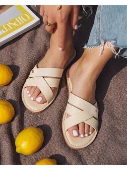 Fizzy Goblet - Women Sea Salt White Sandals