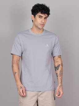 Converse - Men's Star Chevron Embroidered Cotton T-shirt