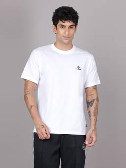 Converse - Men's Star Chevron Embroidered Cotton T-shirt
