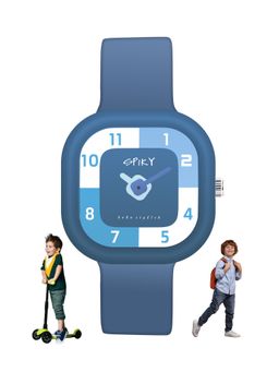 Spiky - Blue Rectangle Analogue Watch (M)