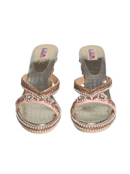 Fuchsia by Aashka Mehta - Peach Peonies Heels Cover