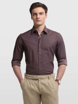 Arrow Newyork - Mens Manhattan Slim Fit New York Shirt Purple