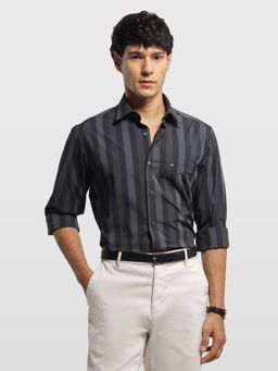 Arrow Sports - Mens Chelsea Slim Fit Sage and Sun Shirt Green