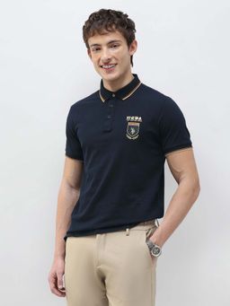 U.S. POLO ASSN. - Mens Solid Regular Fit Polo T-Shirt Blue
