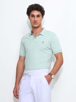 U.S. POLO ASSN. - Mens Solid/Plain T-Shirt Green