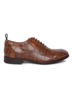 WOODS - Men Tan Rubber Oxfords