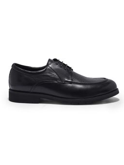 WOODS - Men Black Rubber Oxfords