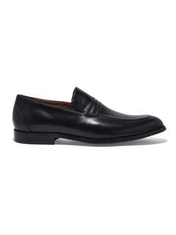 WOODS - Men Black Rubber Loafers