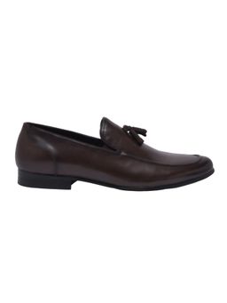 WOODS - Men Brown Rubber Moccasins