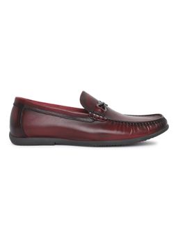 WOODS - Men Maroon Rubber Loafers