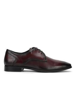 WOODS - Men Maroon Rubber Oxfords