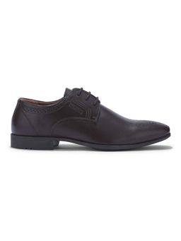 WOODS - Men Brown Rubber Oxfords