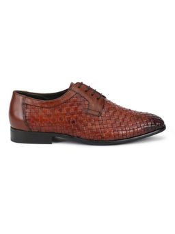 WOODS - Men Tan Rubber Oxfords