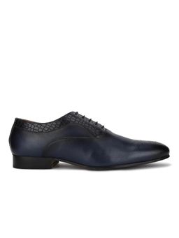 WOODS - Men Navy Blue Rubber Oxfords