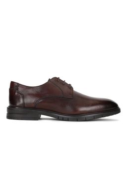 WOODS - Men Brown Rubber Oxfords