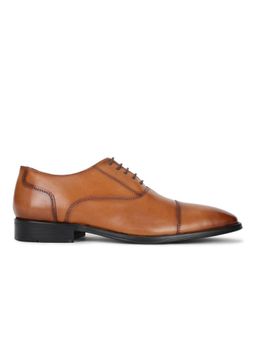 WOODS - Men Tan Rubber Oxfords