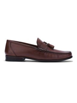 WOODS - Men Brown Rubber Moccasins
