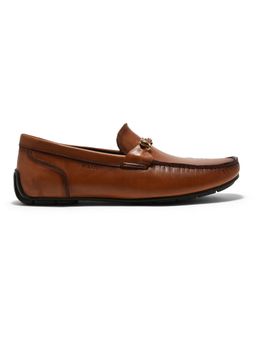 WOODS - Men Tan Rubber Loafers