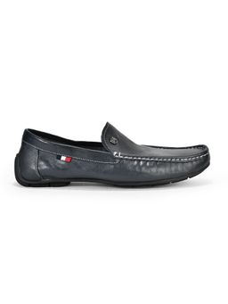 WOODS - Men Navy Blue Rubber Loafers