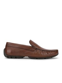 WOODS - Men Tan Rubber Loafers