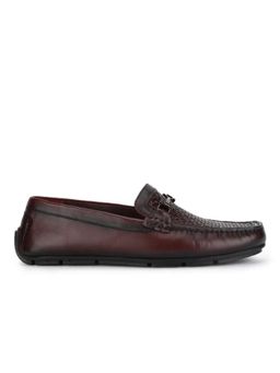 WOODS - Men Maroon Rubber Loafers