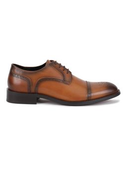 WOODS - Men Tan Rubber Brogues