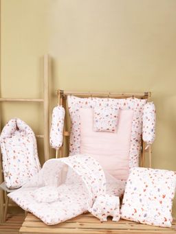 Moms Home - Organic Cotton Baby Bedding (0-3 Years) (Set of 9)