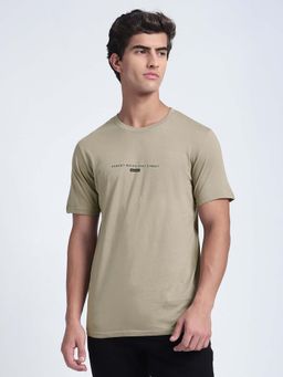 R&B - Solid Print Regular Men T-Shirt