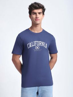 R&B - Typographic Print Regular Men T-Shirt