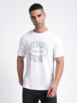 R&B - Typographic Print Regular Men T-Shirt