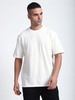 R&B - Textured Regular Men T-Shirt