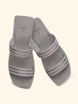 Yoho - Women Grey Comfortable & Stylish Everyday Sandals